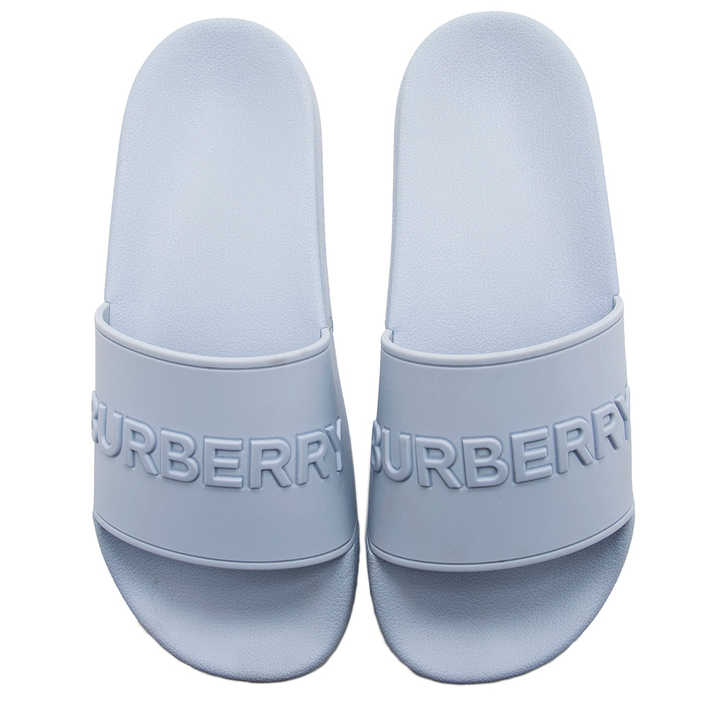 Burberry Furley Logo Slide Sandals - Size 10 / 40 (SHF-21040)