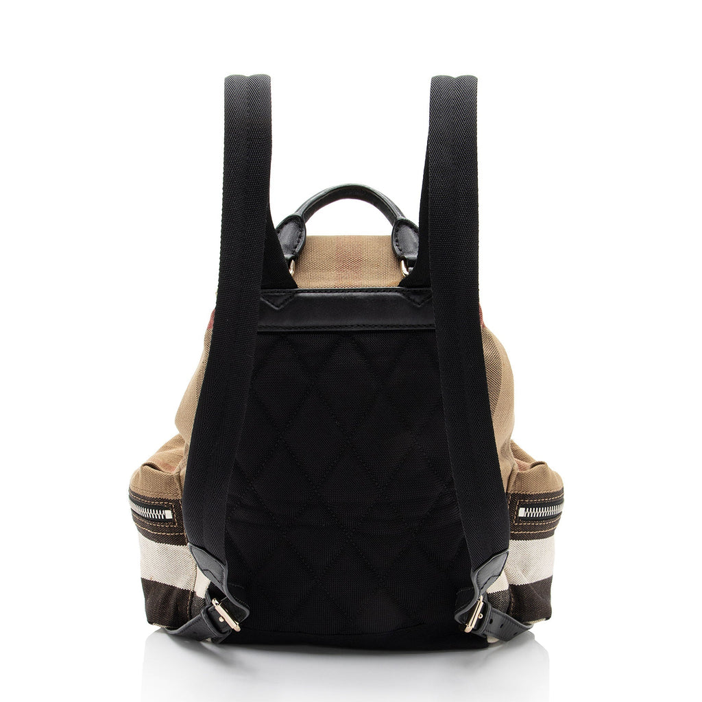 Burberry Giant Check Medium Rucksack Backpack (SHF-2qgLFI)