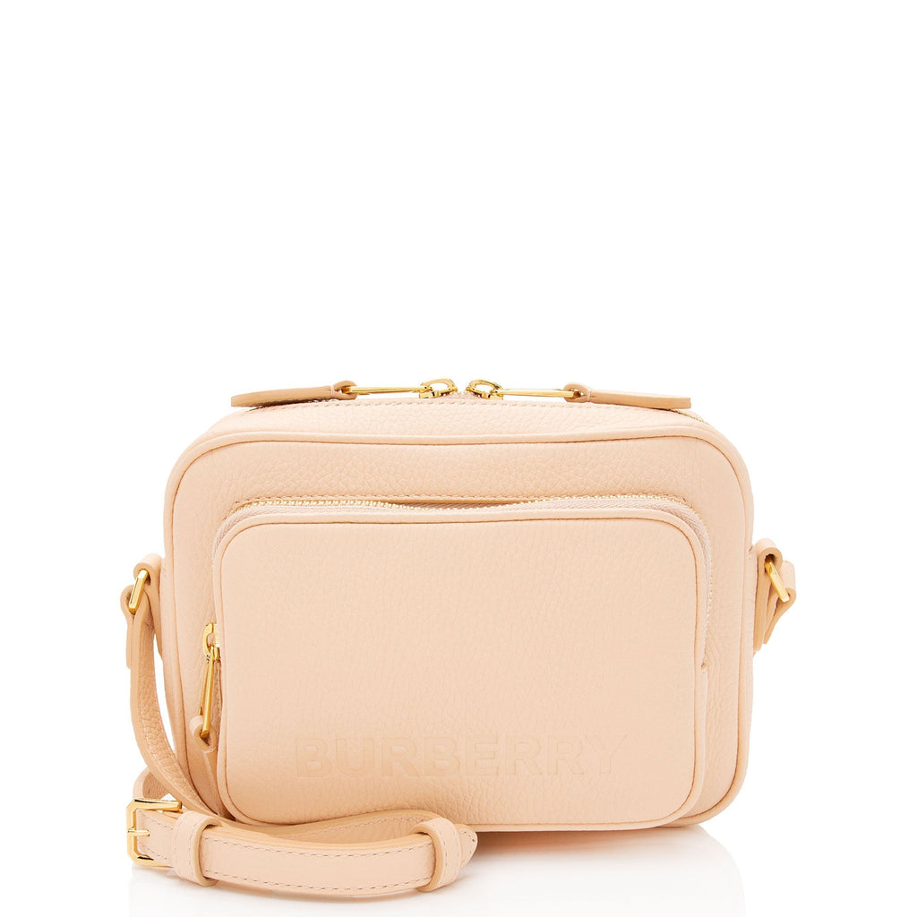 Burberry Grained Calfskin Small Camera Bag (SHF-E4IJux)