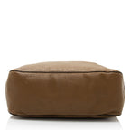 Burberry Grained Leather Ledbury Hobo (SHF-4RlqEs)