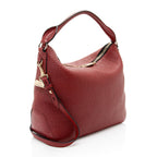 Burberry Grained Leather Ledbury Hobo (SHF-KPDAeq)