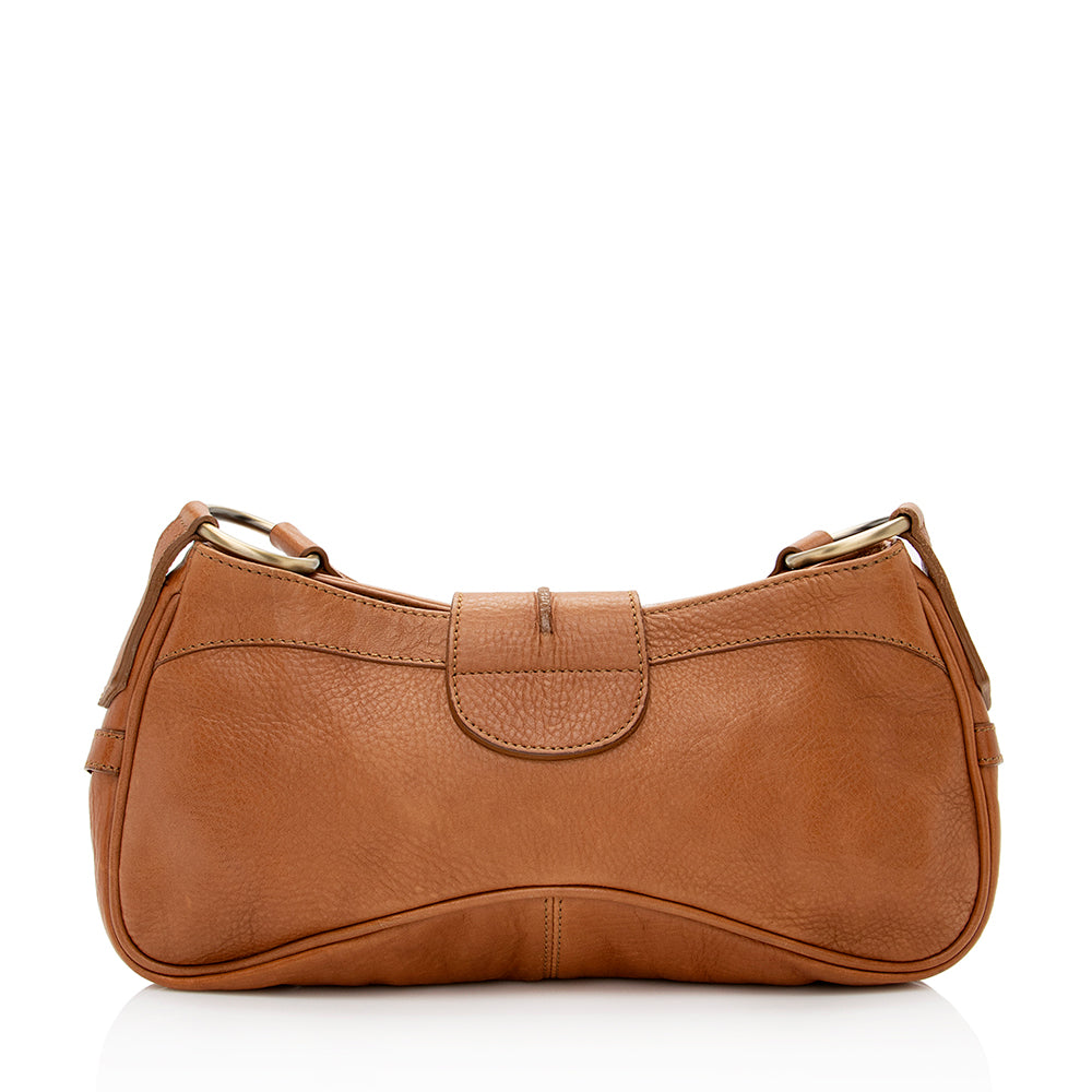 Burberry Grained Leather Shoulder Bag (SHF-20214)