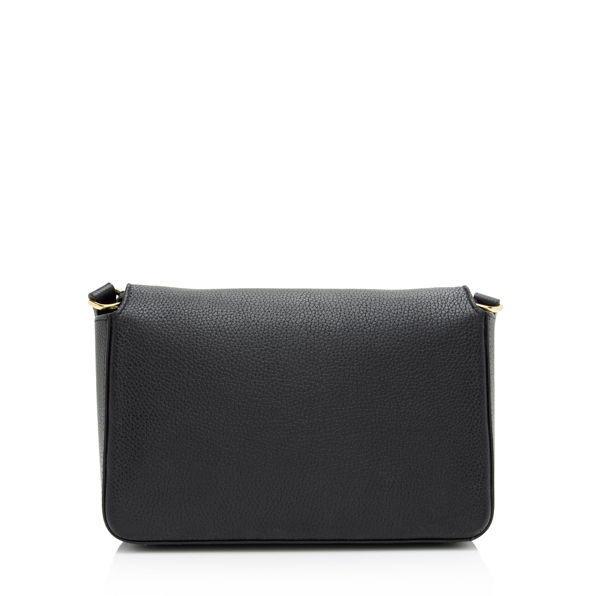 Burberry Grainy Calfskin Vintage Check Hampshire Crossbody Bag (SHF-LGcYMb)