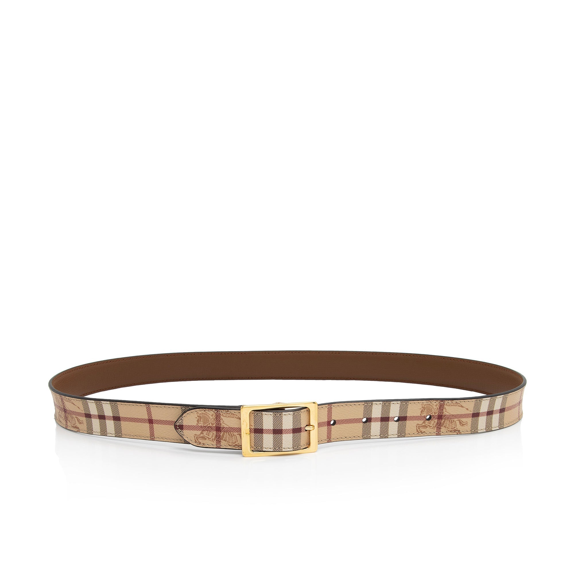 Burberry Haymarket Check Belt - Size 38 / 95 (SHF-ead0mX)