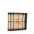 Burberry Haymarket Check Bi-fold Wallet (SHF-18237)