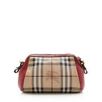Burberry Haymarket Check Blazi Mini Crossbody Bag (SHF-13547)