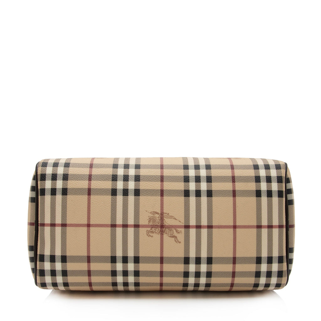 Burberry Haymarket Check Chester Medium Satchel (SHF-6GPrk2)