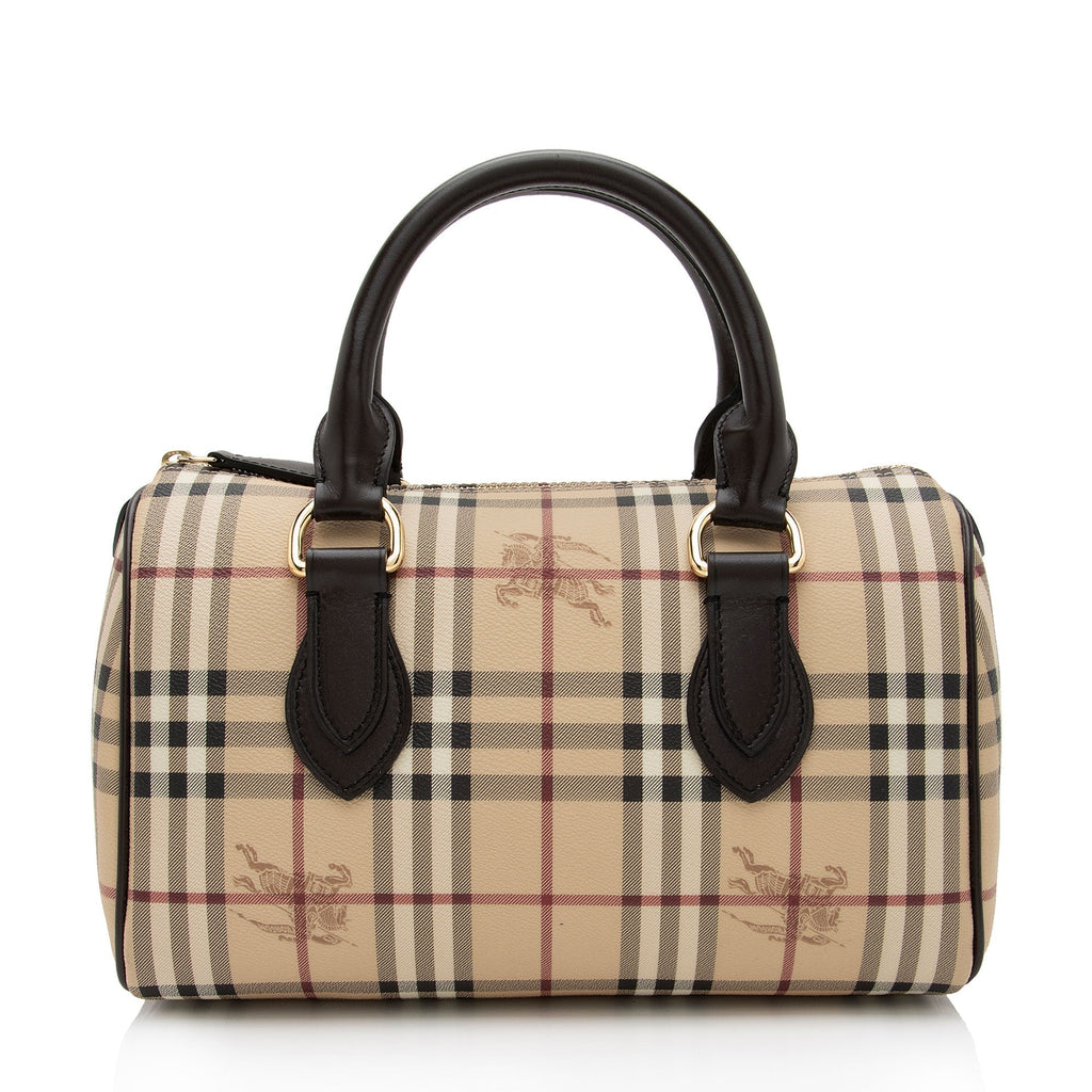 Burberry Haymarket Check Chester Medium Satchel (SHF-6GPrk2)