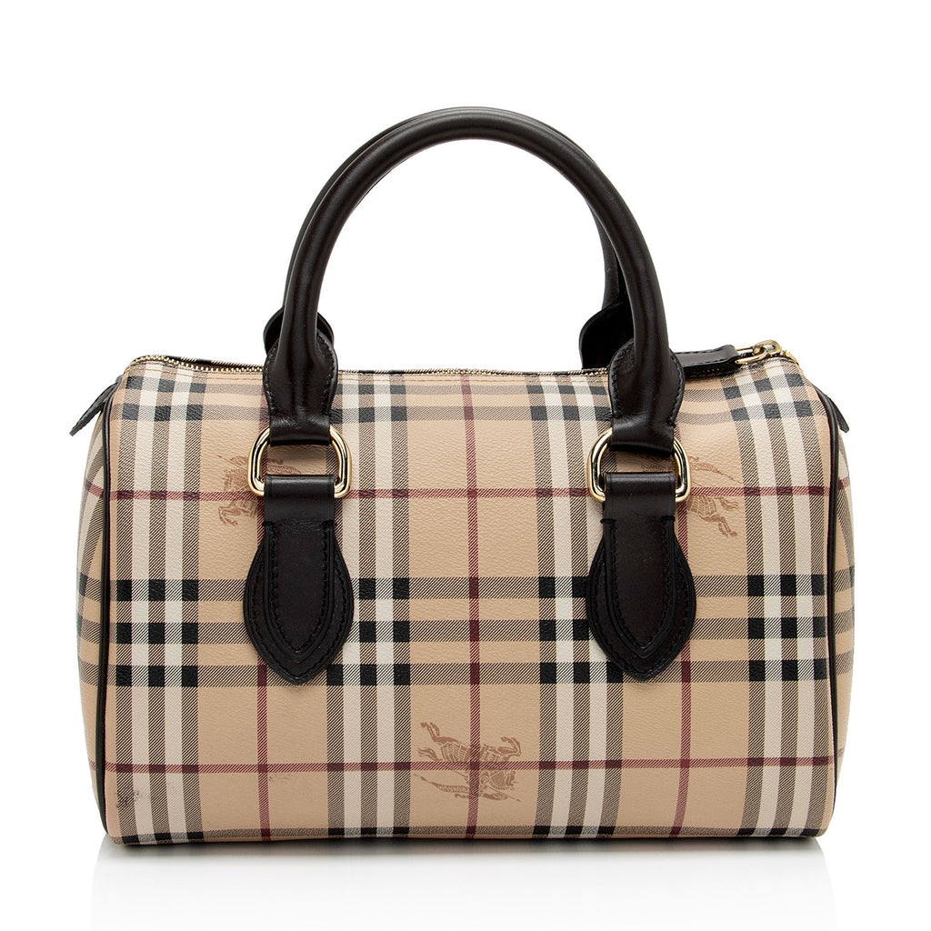 Burberry Haymarket Check Chester Medium Satchel (SHF-s7OT8u)