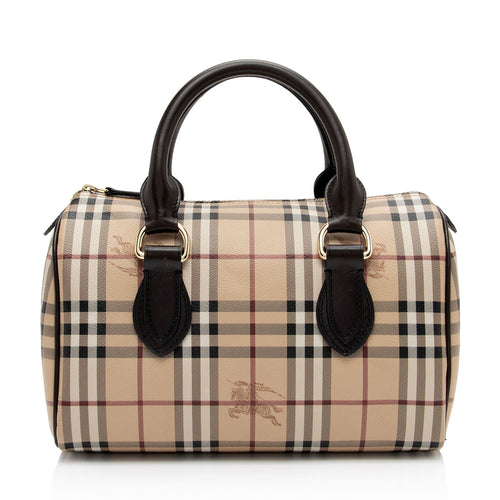 Burberry Haymarket Check Chester Medium Satchel (SHF-s7OT8u)