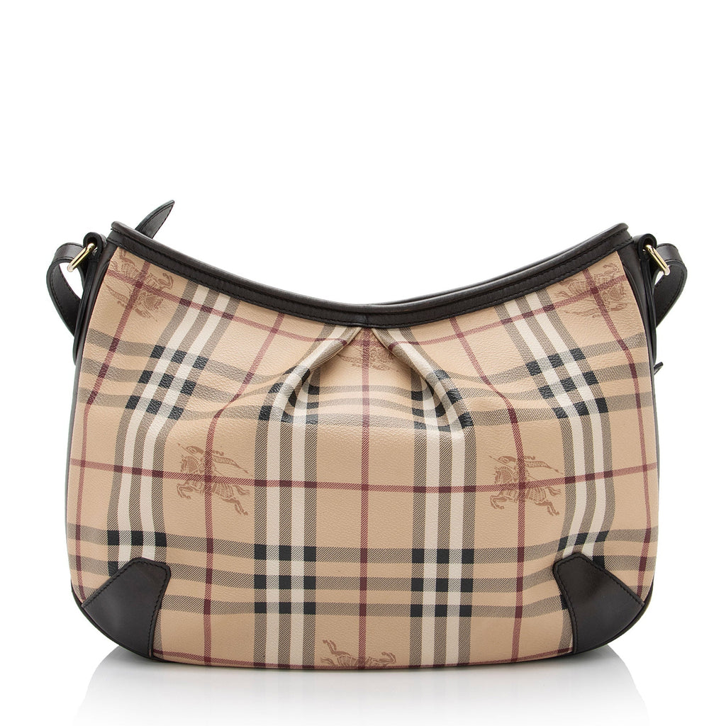 Burberry Haymarket Check Crossbody Bag (SHF-qDXh6N)