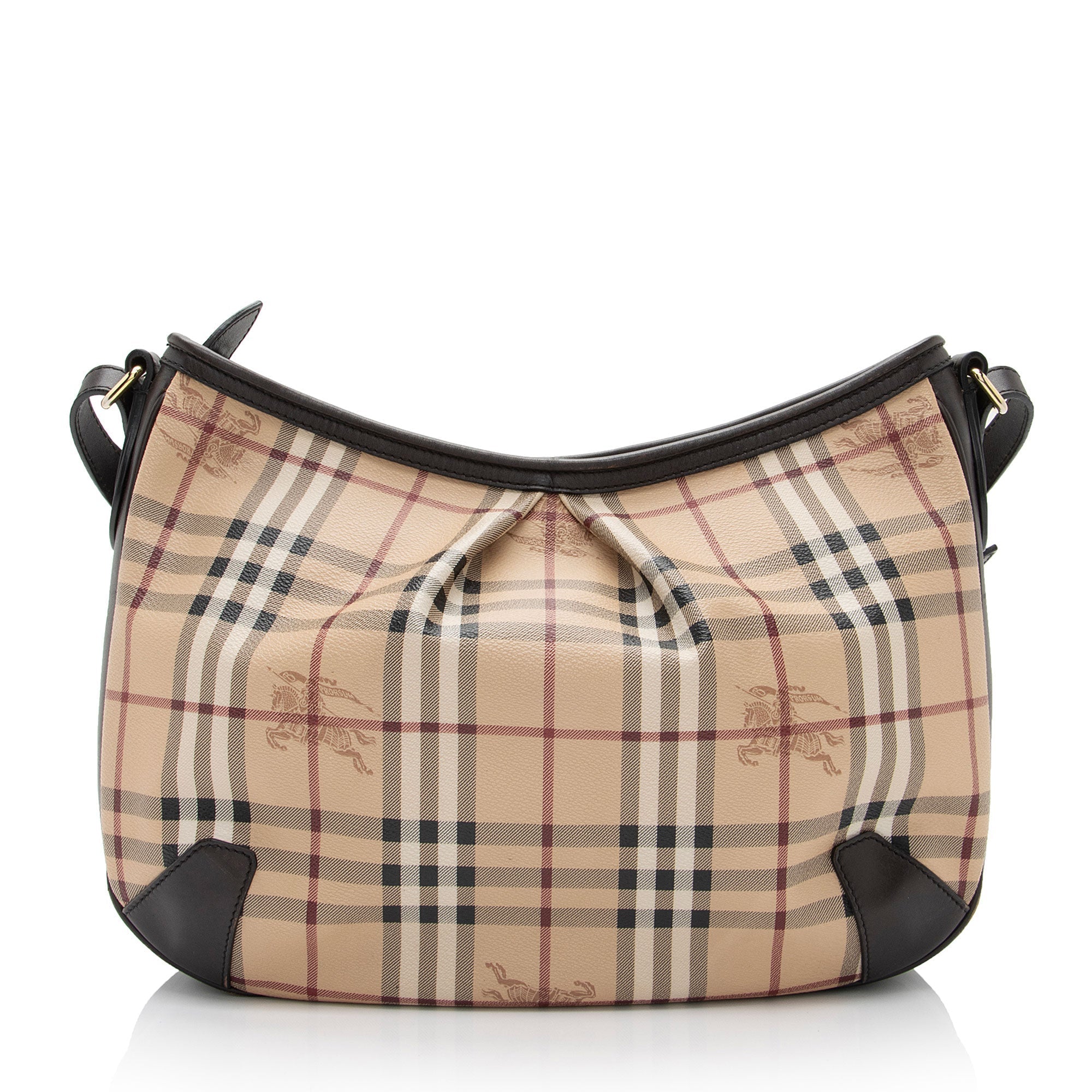 Burberry Haymarket Check Crossbody Bag (SHF-qDXh6N)