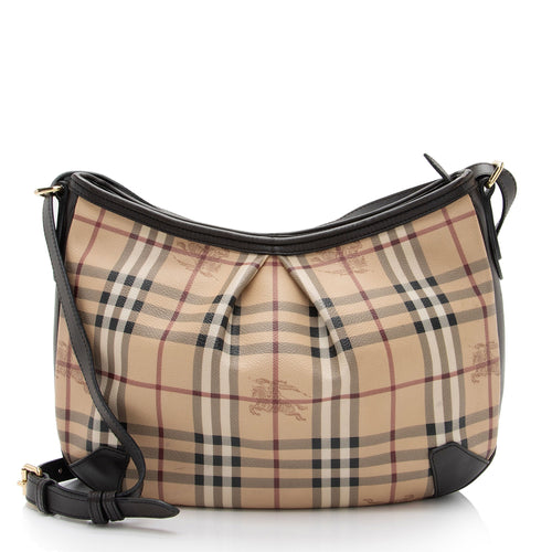 Burberry Haymarket Check Crossbody Bag (SHF-qDXh6N)