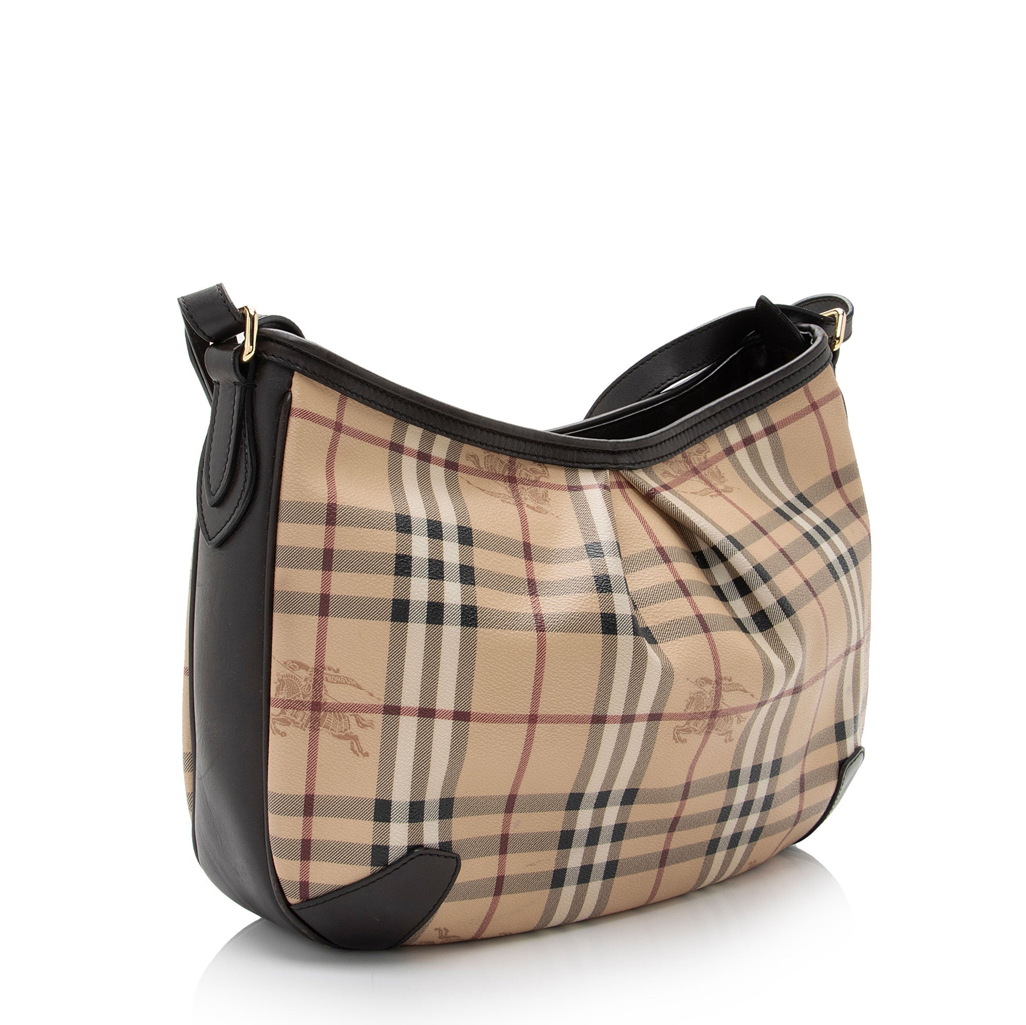 Burberry Haymarket Check Crossbody Bag (SHF-qDXh6N)