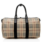 Burberry Haymarket Check Holdall Duffle (SHF-6UofXL)