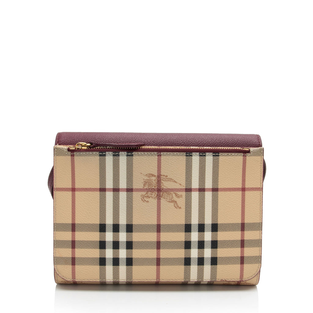 Burberry Haymarket Check Loxley Crossbody (SHF-Cb6iS2)