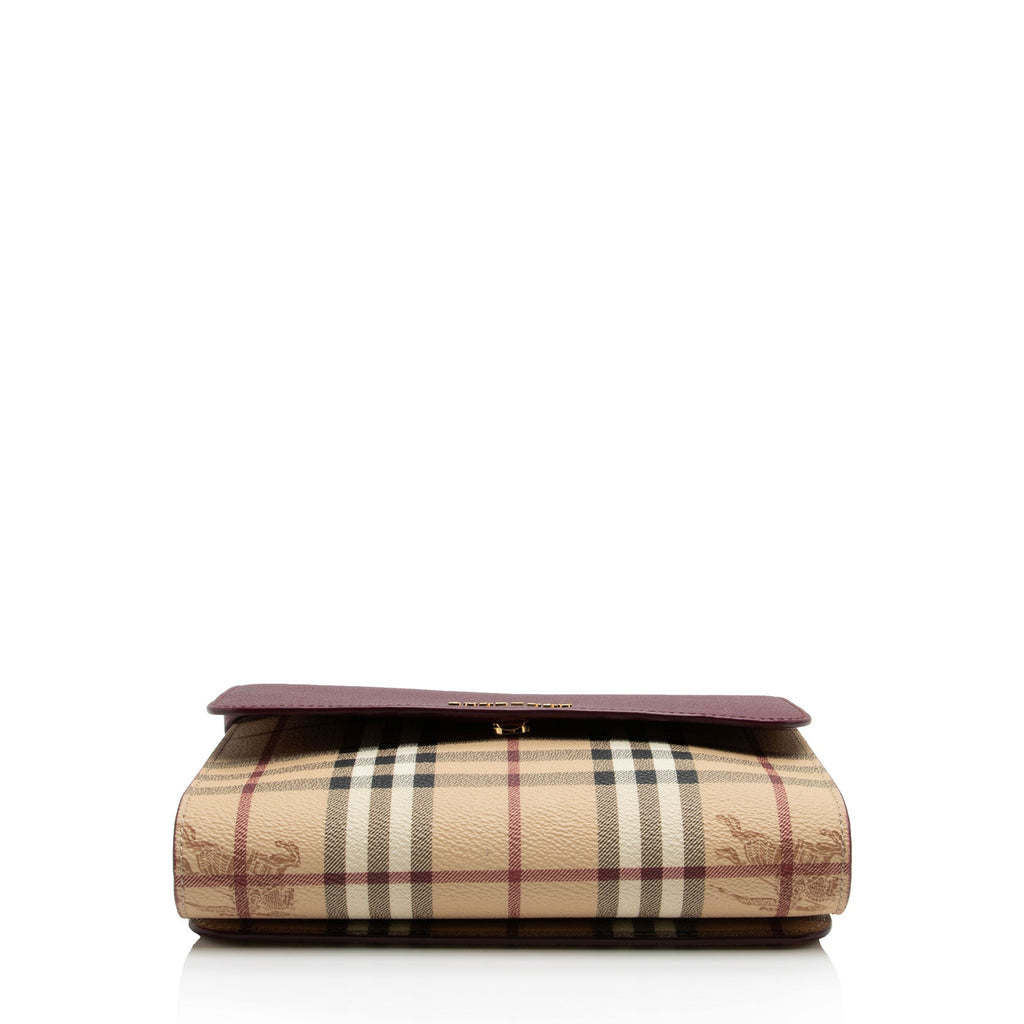 Burberry Haymarket Check Loxley Crossbody (SHF-Cb6iS2)