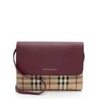 Burberry Haymarket Check Loxley Crossbody (SHF-Cb6iS2)
