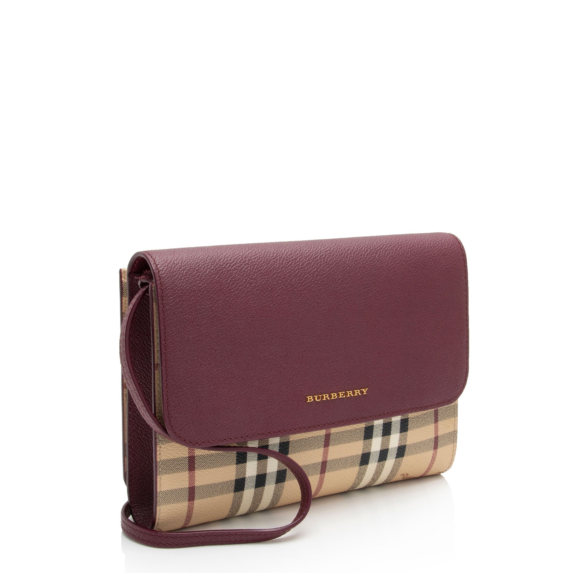 Burberry Haymarket Check Loxley Crossbody (SHF-Cb6iS2)