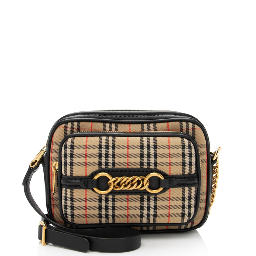 Burberry Horseferry Check Link Camera Bag (SHF-U4S5w1)