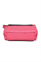Burberry - Hot Pink Pebbled Leather Front Flap Crossbody Bag