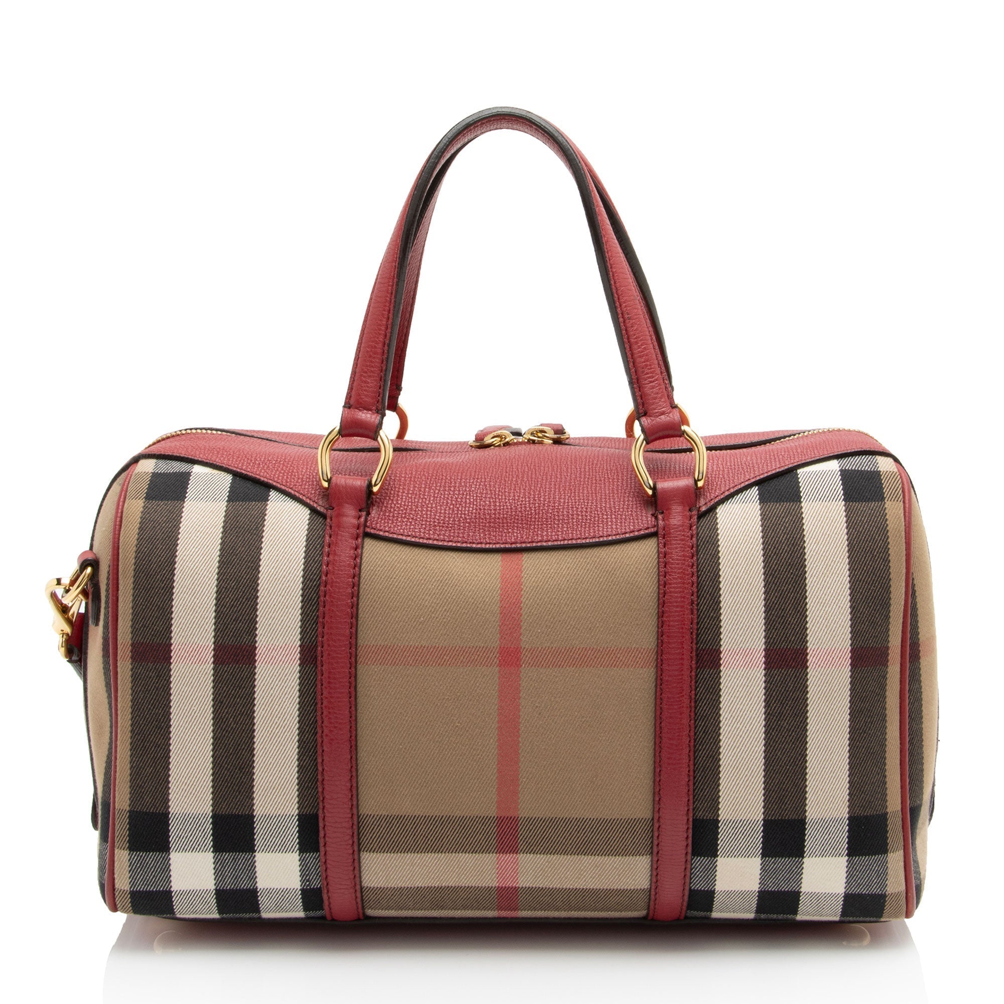 Burberry House Check Alchester Medium Satchel (SHF-HNvvTT)