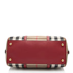 Burberry House Check Alchester Medium Satchel (SHF-HNvvTT)