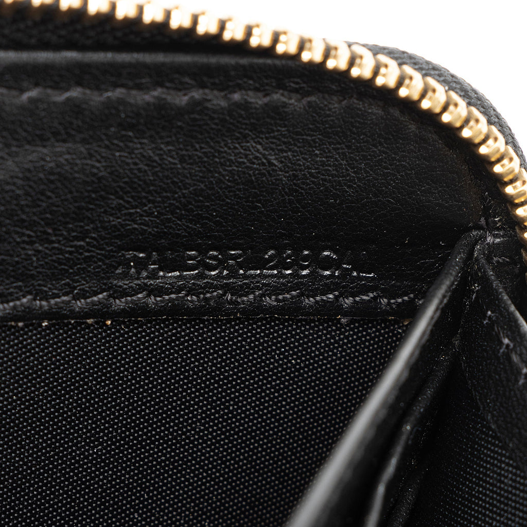 Burberry House Check Bridle Ziggy Zip Around Wallet (SHF-5DXwft)