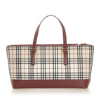 Burberry House Check Canvas Handbag (SHG-20443)