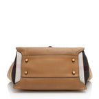 Burberry House Check Harcourt Medium Satchel (SHF-Pgj3Mi)