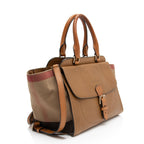 Burberry House Check Harcourt Medium Satchel (SHF-Pgj3Mi)