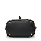 Burberry House Check Sycamore Medium Hobo (SHF-22098)