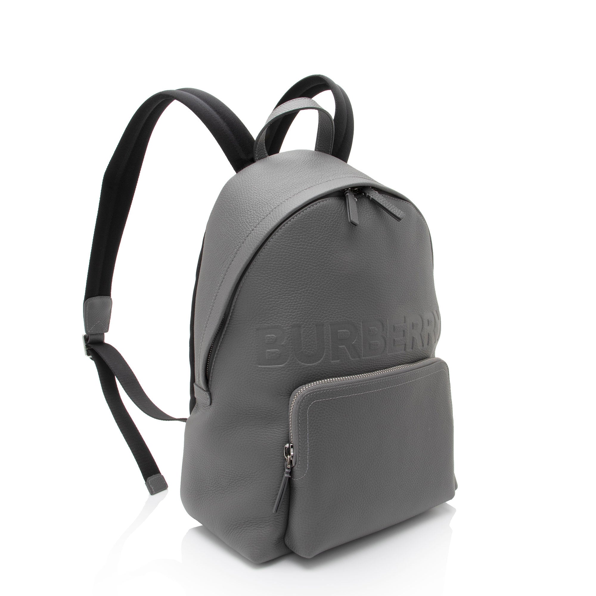 Burberry Leather Abbeydale Backpack (SHF-JwTdXf)