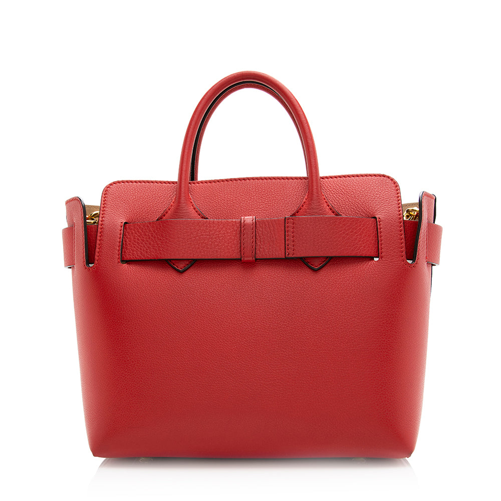 Burberry Leather Marais Belted Small Tote (SHF-20584)
