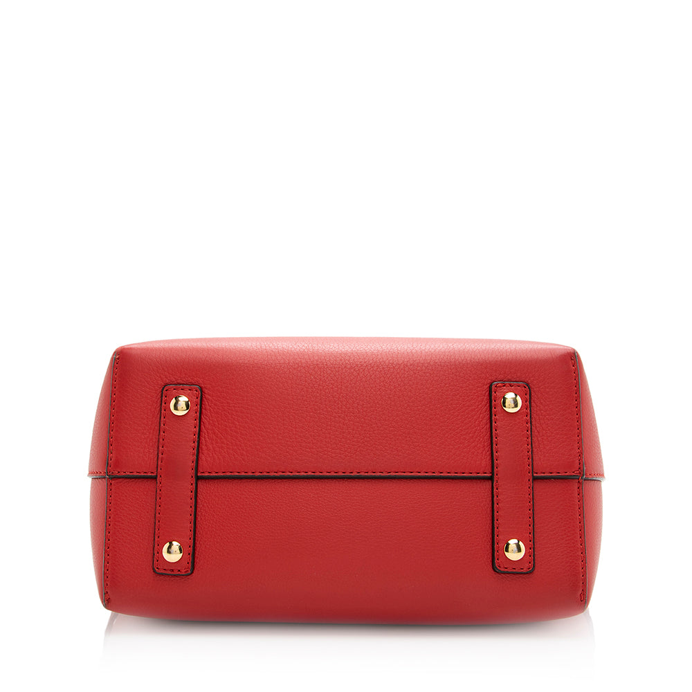 Burberry Leather Marais Belted Small Tote (SHF-20584)