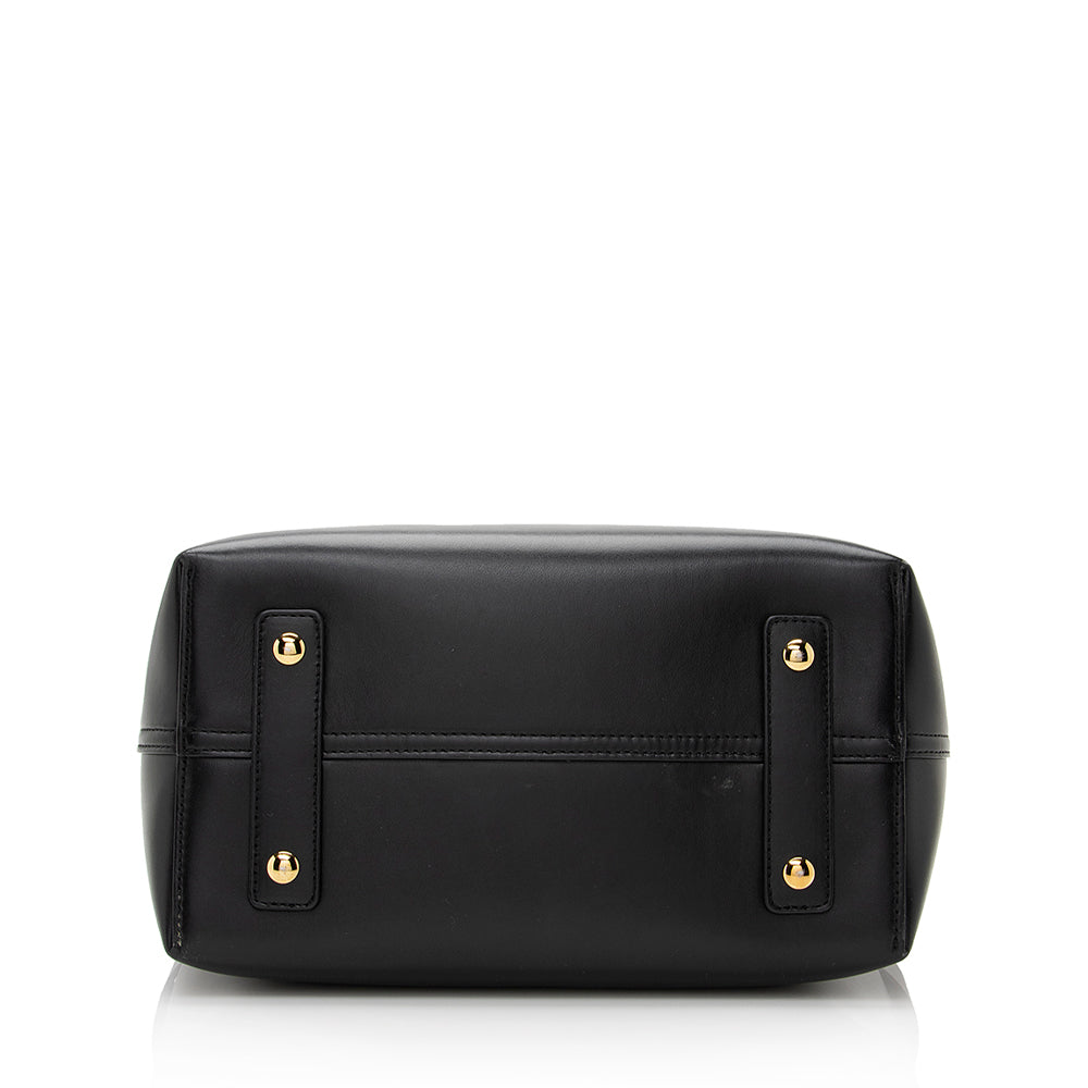 Burberry Leather Belted Marais Small Tote (SHF-22102)