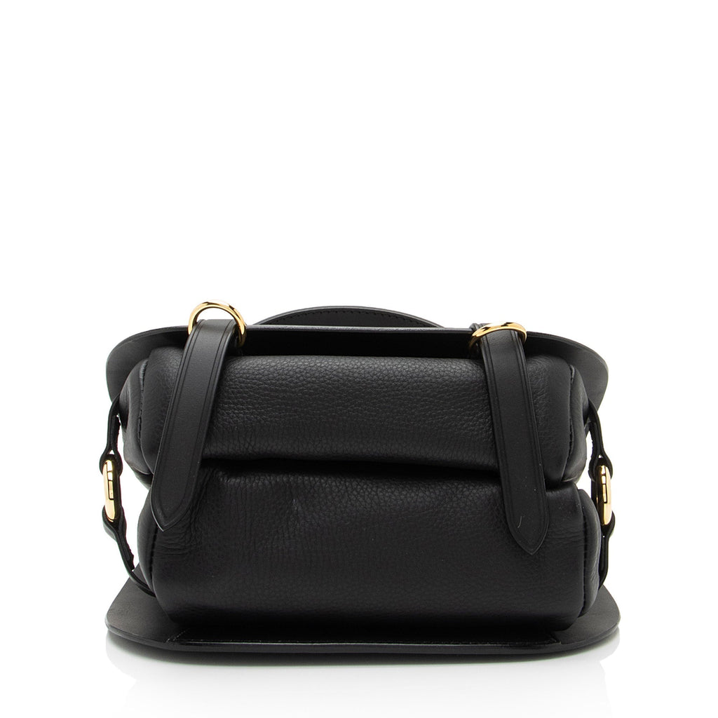 Burberry Leather Bridle Medium Saddle Bag (SHF-FYQaTS)