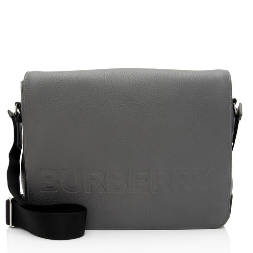 Burberry Leather Bruno Messenger Bag (SHF-DlpCUw)