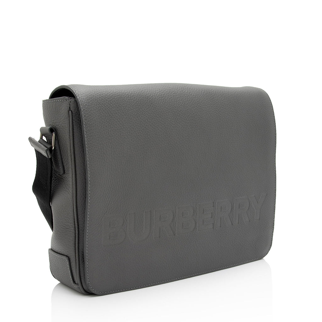 Burberry Leather Bruno Messenger Bag (SHF-DlpCUw)