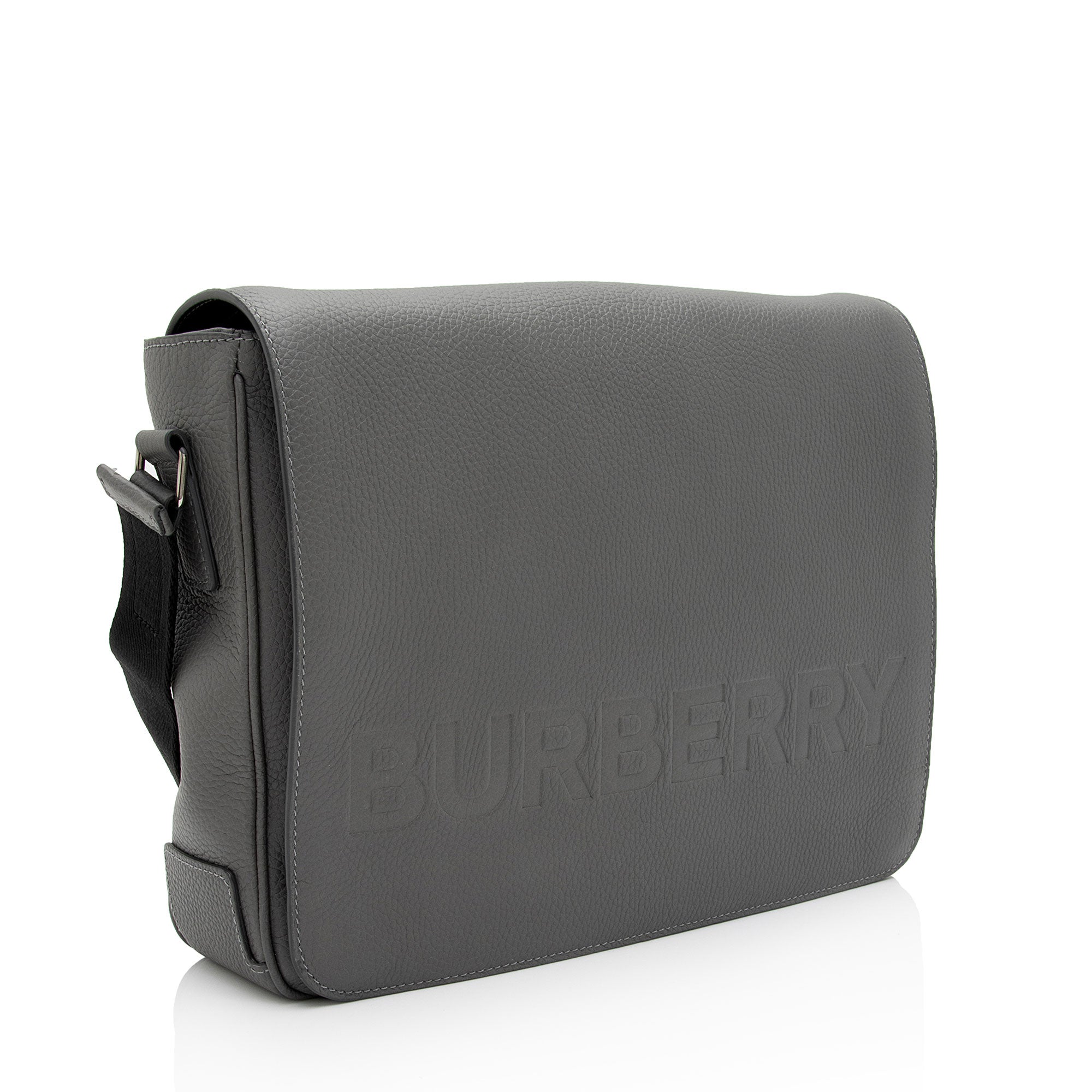 Burberry Leather Bruno Messenger Bag (SHF-DlpCUw)