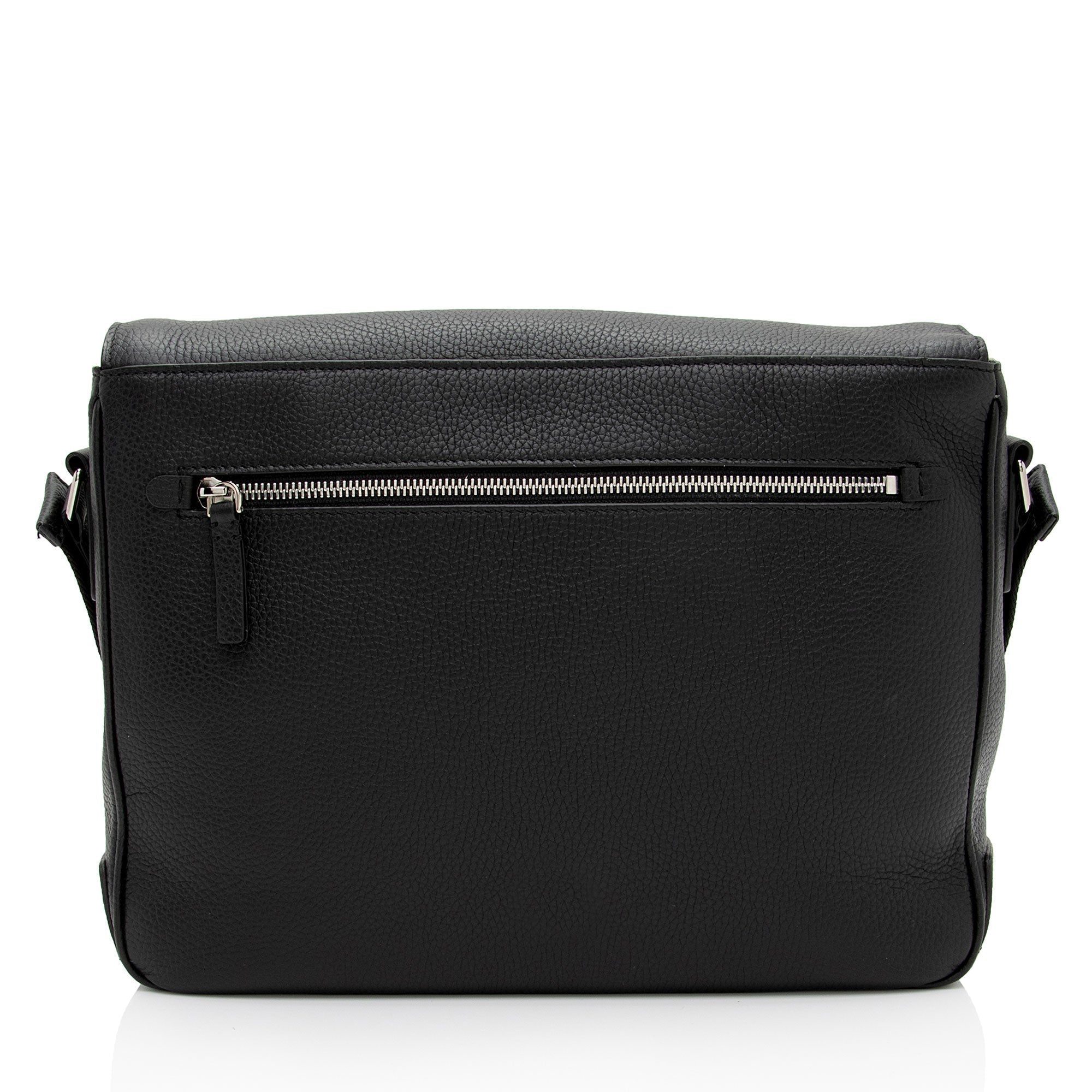 Burberry Leather Bruno Messenger Bag (SHF-GEHFL3)