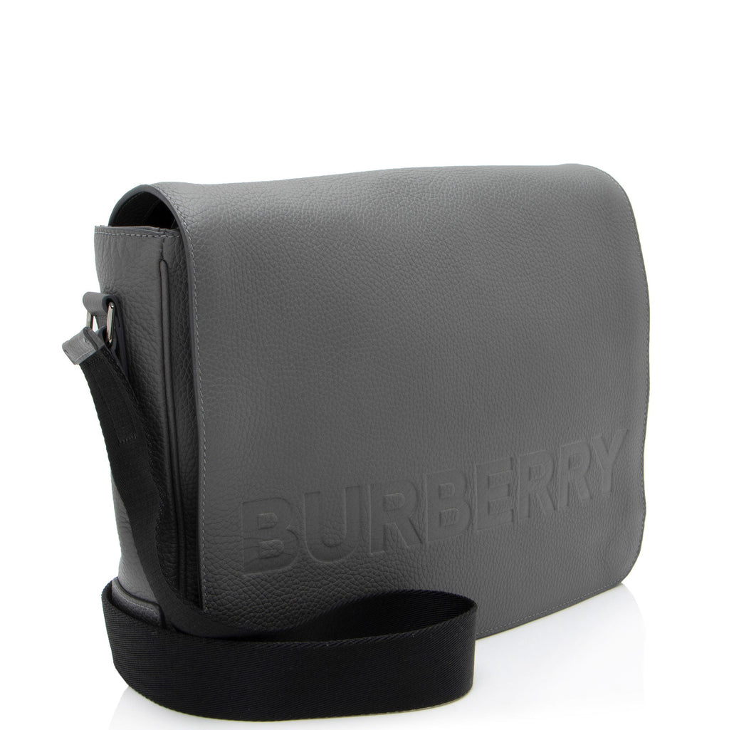Burberry Leather Bruno Messenger (SHF-o1cptH)
