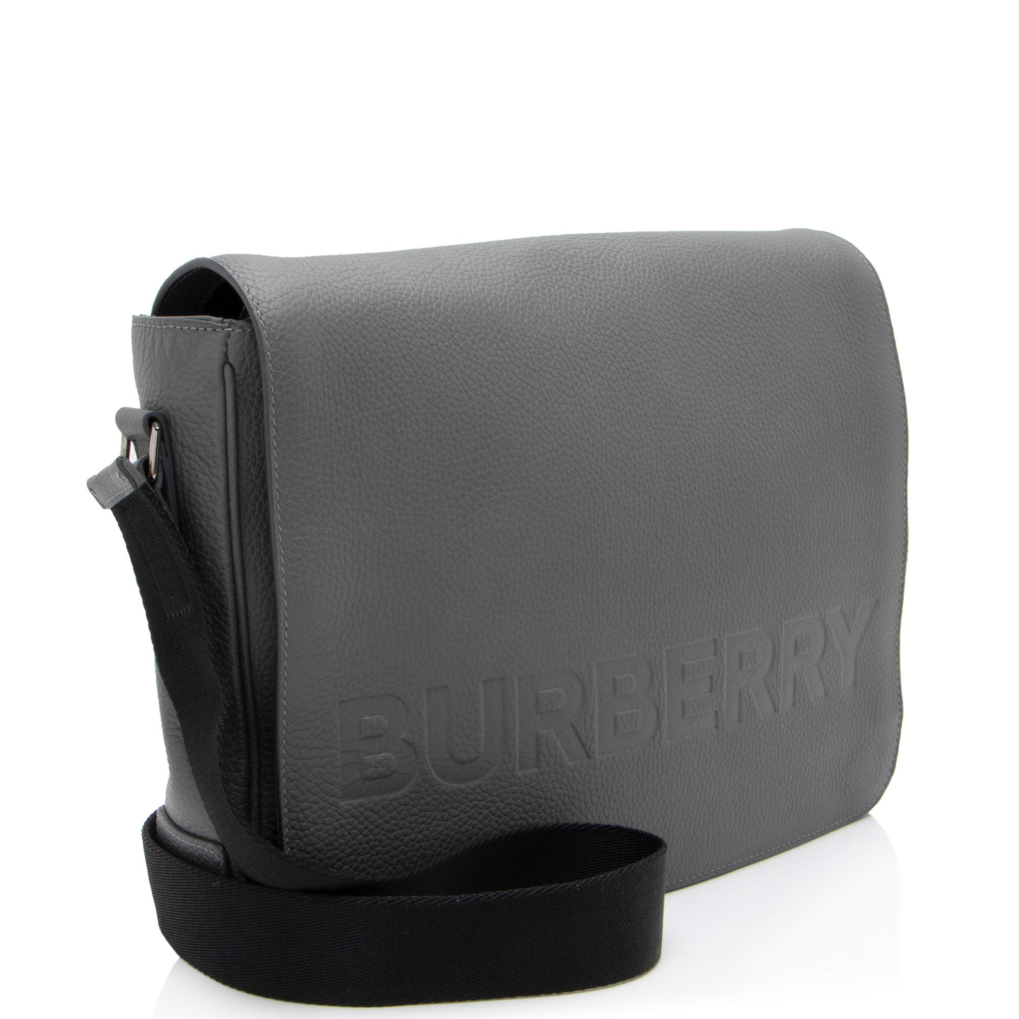 Burberry Leather Bruno Messenger (SHF-o1cptH)