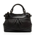 Burberry Leather Buckle Satchel (SHF-OSbihJ)