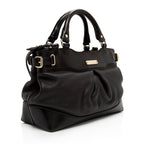 Burberry Leather Buckle Satchel (SHF-OSbihJ)