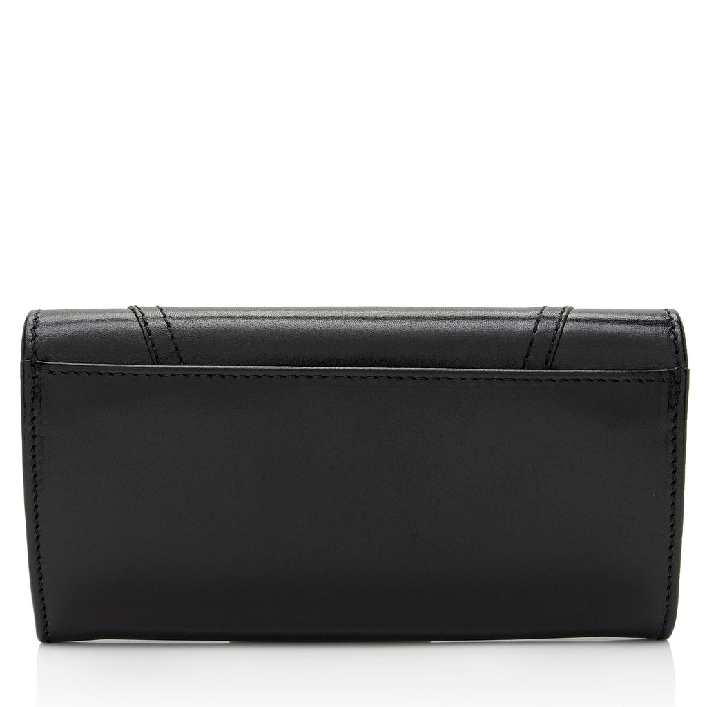 Burberry Leather Continental Wallet (SHF-wMn8br)