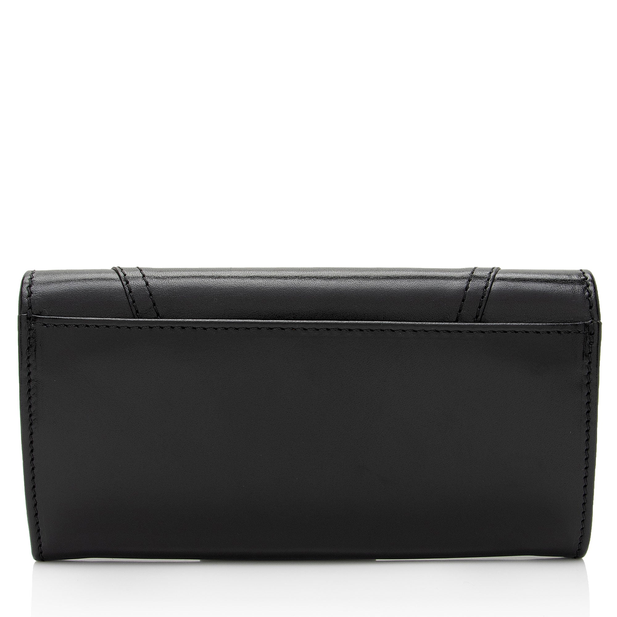 Burberry Leather Continental Wallet (SHF-wMn8br)