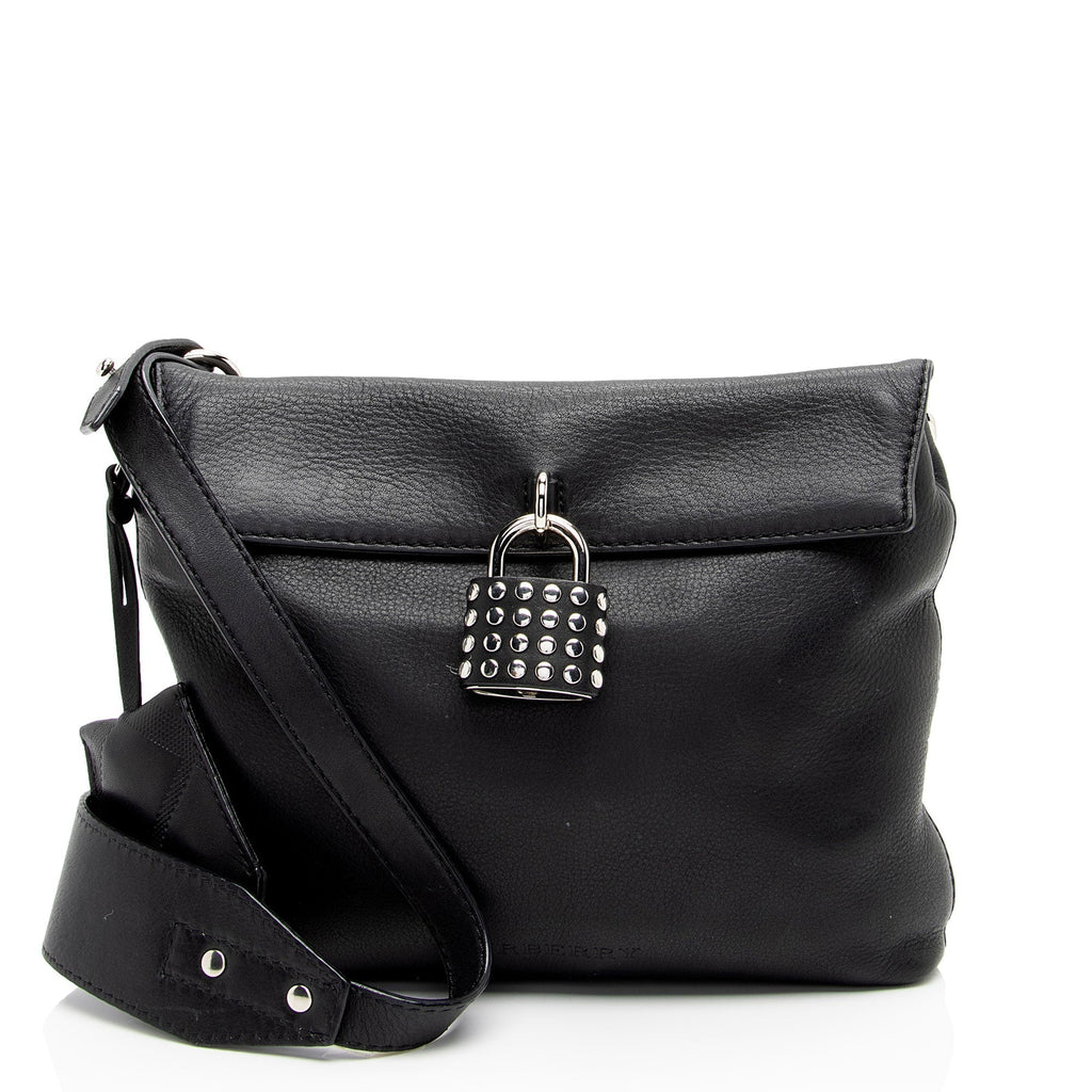 Burberry Leather Dalston Shoulder Bag (SHF-G3vTeF)