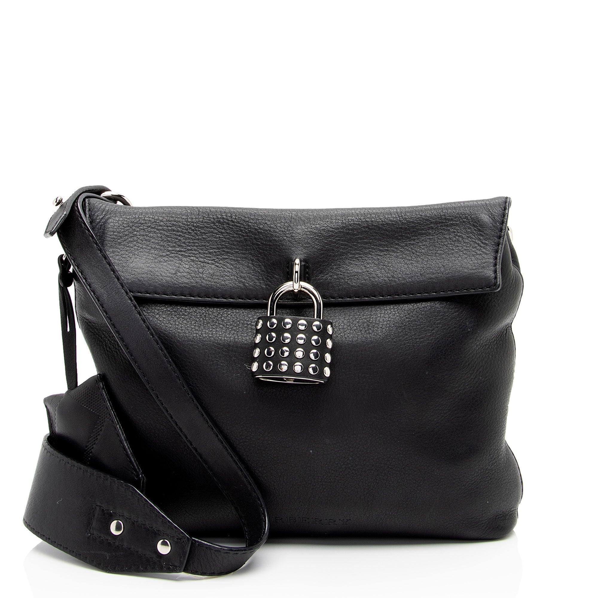 Burberry Leather Dalston Shoulder Bag (SHF-G3vTeF)