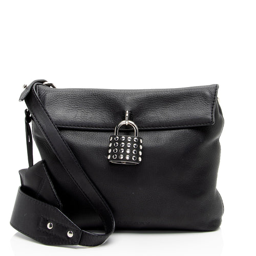 Burberry Leather Dalston Shoulder Bag (SHF-G3vTeF)
